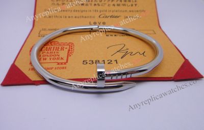 Cartier Bracelet Nail Style Stainless Steel